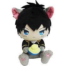 Amazon.co.jp: 銀魂 ネコシリーズ お座りぬいぐるみ 土方 : おもちゃ